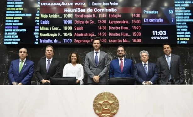 Deputado Tadeu Leite é reeleito presidente da ALMG